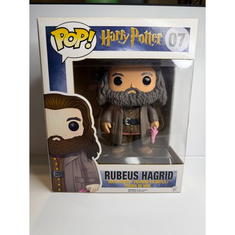 Funko Pop Harry Potter Rubeus Hagrid 07 6 Inch Vinyl Figure Super Sized Boxed